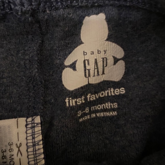 GAP Dark Blue Baby Bodysuit and Pants - Picture 4 of 4